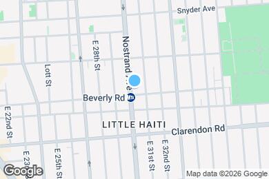 Map image of the property - Nostrand Avenue