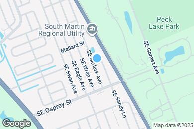 Map image of the property - 8321 SE Skylark Ave
