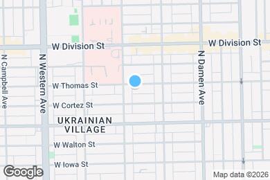 Map image of the property - 2145 W Thomas St