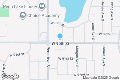 Map image of the property - 8936 Newton Ave S