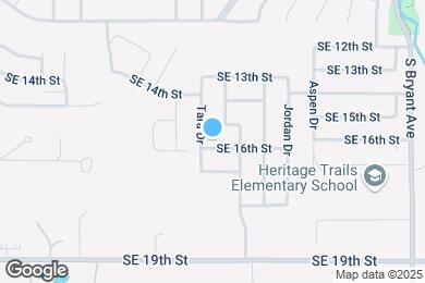 Map image of the property - 1405 SE 16th St