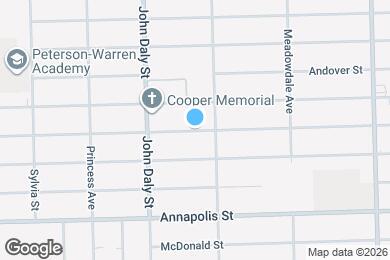 Map image of the property - 26342 Stanford St