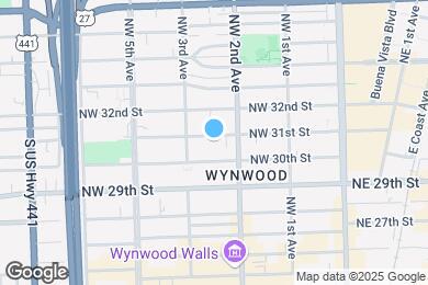 Map image of the property - 244 NW 31st St