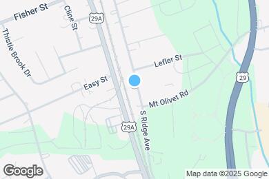 Map image of the property - 2812 S Ridge Ave