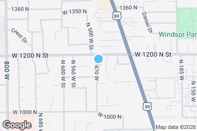 Map image of the property - 1162 N 470 W