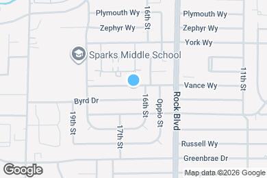 Map image of the property - 1645 Vance Wy