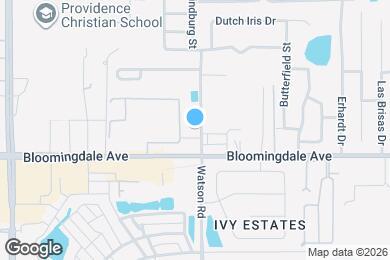 Map image of the property - Bridgewater Landing Apartments
