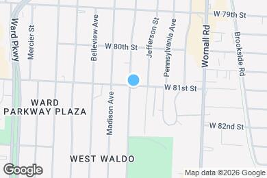 Map image of the property - 8101 Summit St
