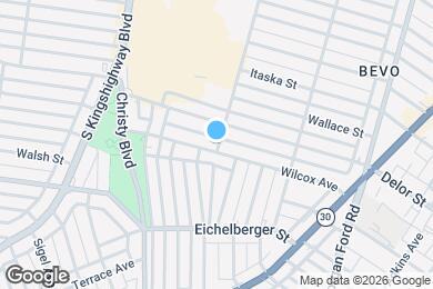 Map image of the property - 4601 Wilcox Ave