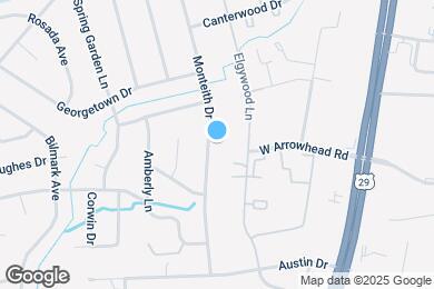 Map image of the property - 6300 Monteith Dr