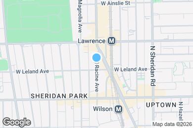 Map image of the property - 4708 N Racine Ave