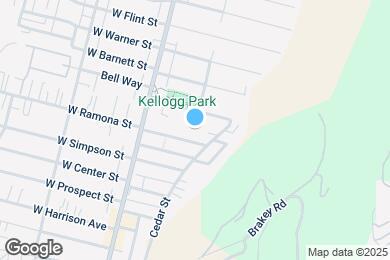 Map image of the property - 155 E Ramona St