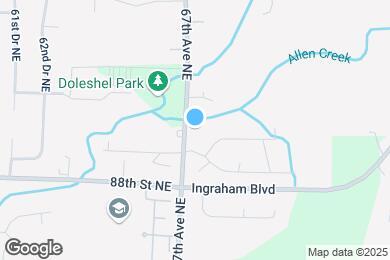 Map image of the property - 8929 67th Ave NE