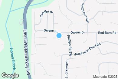 Map image of the property - 2705 Candler Ct