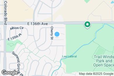 Map image of the property - 4645 E 135th Ave