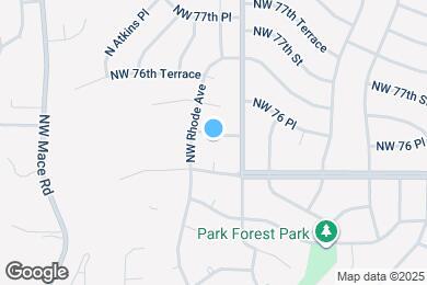 Map image of the property - 7701 NW 76 Way