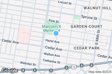 Map image of the property - 5100 Larchwood Ave