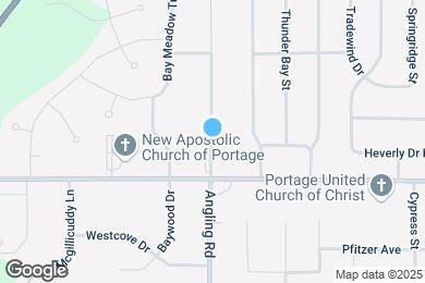 Map image of the property - 5923 Angling Rd