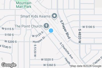Map image of the property - 5015 W Hoopes St