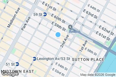Map image of the property - 227 E 57th St