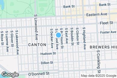 Map image of the property - 721 S Ellwood Ave