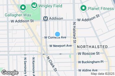 Map image of the property - 853 W Cornelia Ave