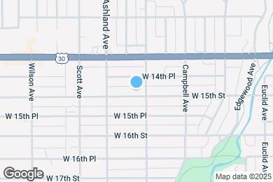 Map image of the property - 281 W 15th St
