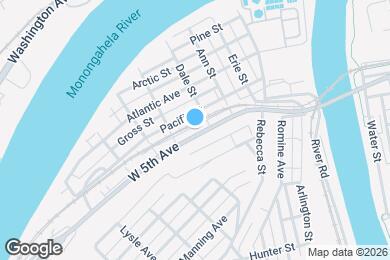 Map image of the property - 410 W 5th Ave