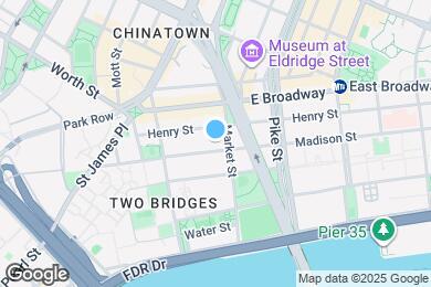 Map image of the property - Modern 1BR/1BA in Prime Lower Manhattan | Fast Access to Midtown & Google HQ