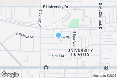 Map image of the property - 1345 E Orange St