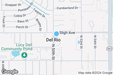 Map image of the property - Del Rio Apartment Homes