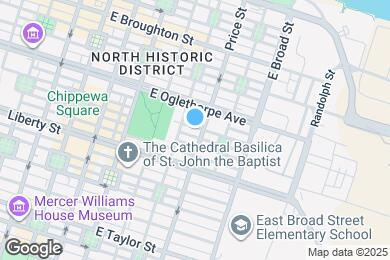 Map image of the property - 411 E Hull St
