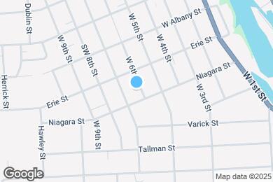 Map image of the property - 246 W 6th St