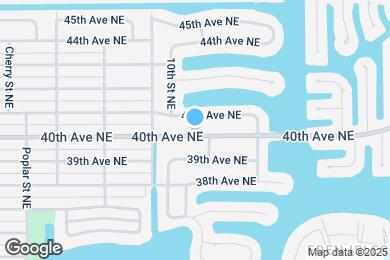Map image of the property - 1077 40th Ave NE