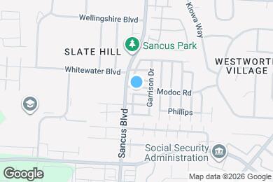 Map image of the property - 836 Hickok Dr