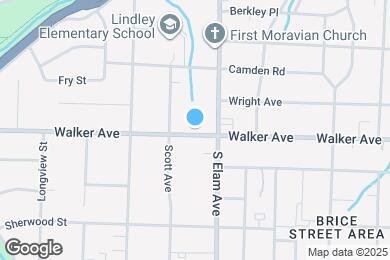 Map image of the property - 2214 Walker Ave