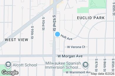 Map image of the property - 3414 S 92nd St