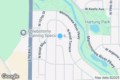 Map image of the property - 10445 W Concordia Ave