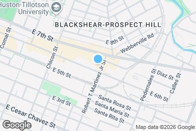 Map image of the property - 2124 E 6th St