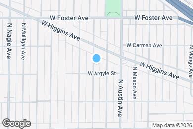 Map image of the property - 5017 N Meade Ave