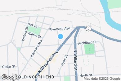 Map image of the property - 26 Bright St
