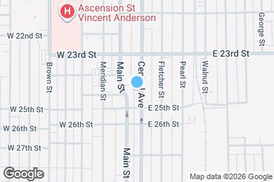 Map image of the property - 2415 Central Ave