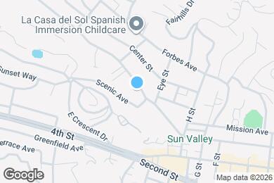 Map image of the property - 1927 5th Ave