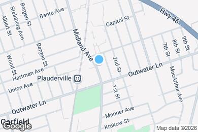 Map image of the property - 334 Midland Ave