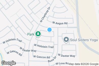 Map image of the property - 313 W Hereford Dr