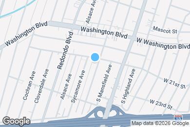 Map image of the property - 2113 S Orange Dr