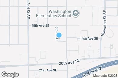 Map image of the property - 1825 5th St SE