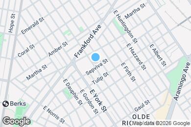Map image of the property - 2171 E Hagert St