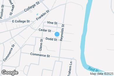 Map image of the property - 1253 Dodd St