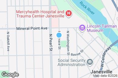 Map image of the property - 455 N Terrace St